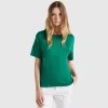 T-shirt in stretch viscose