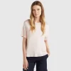 T-shirt in stretch viscose