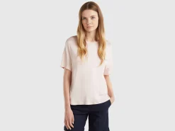 T-shirt in stretch viscose