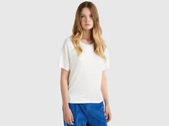 T-shirt in stretch viscose