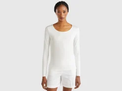 T-shirt in stretch viscose