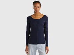 T-shirt in stretch viscose