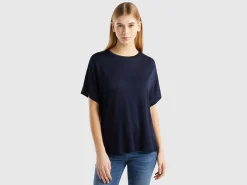 T-shirt in stretch viscose