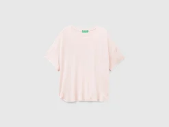 T-shirt in stretch viscose