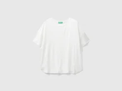 T-shirt in stretch viscose
