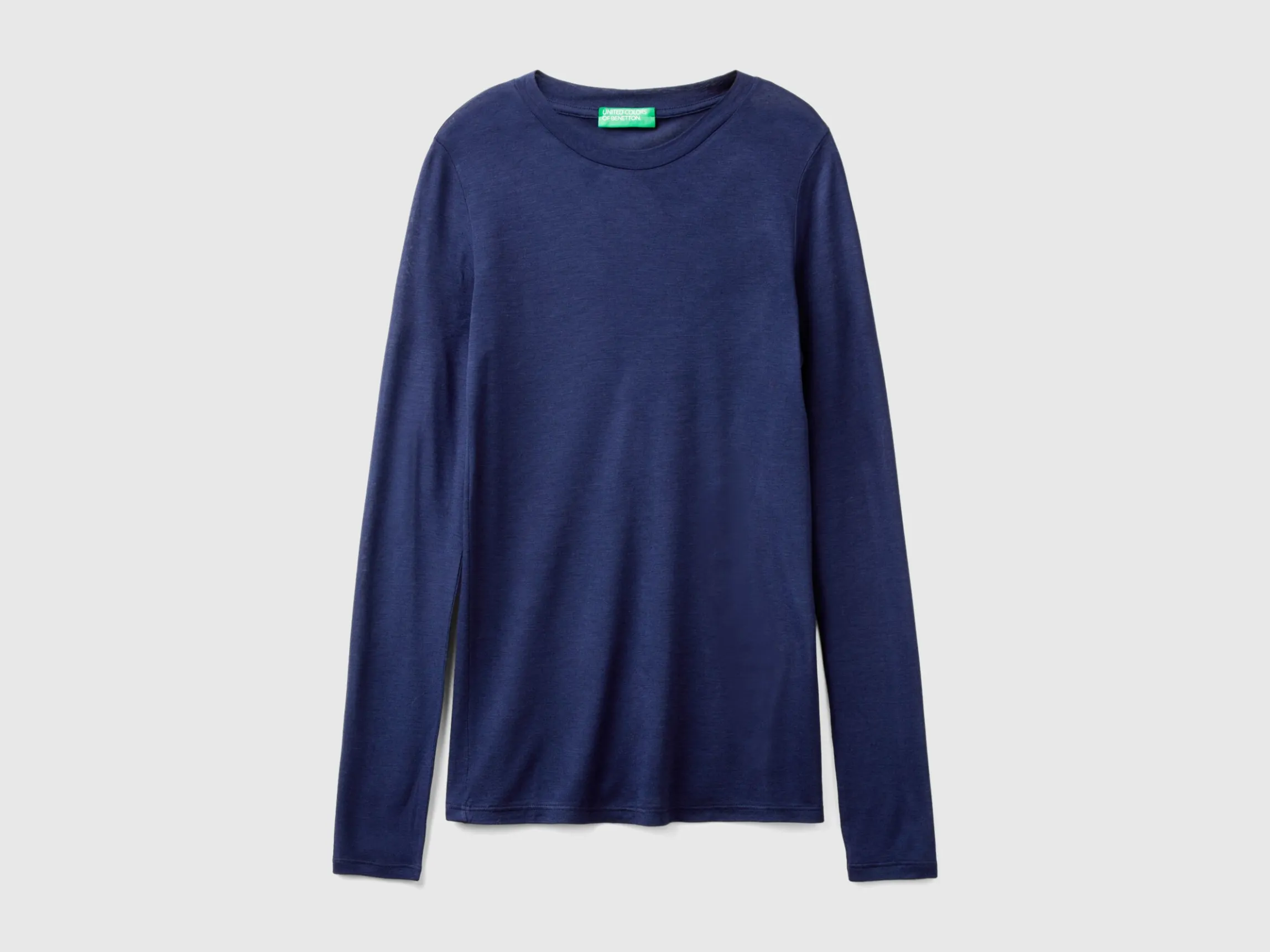 T-shirt in viscose and cashmere blend