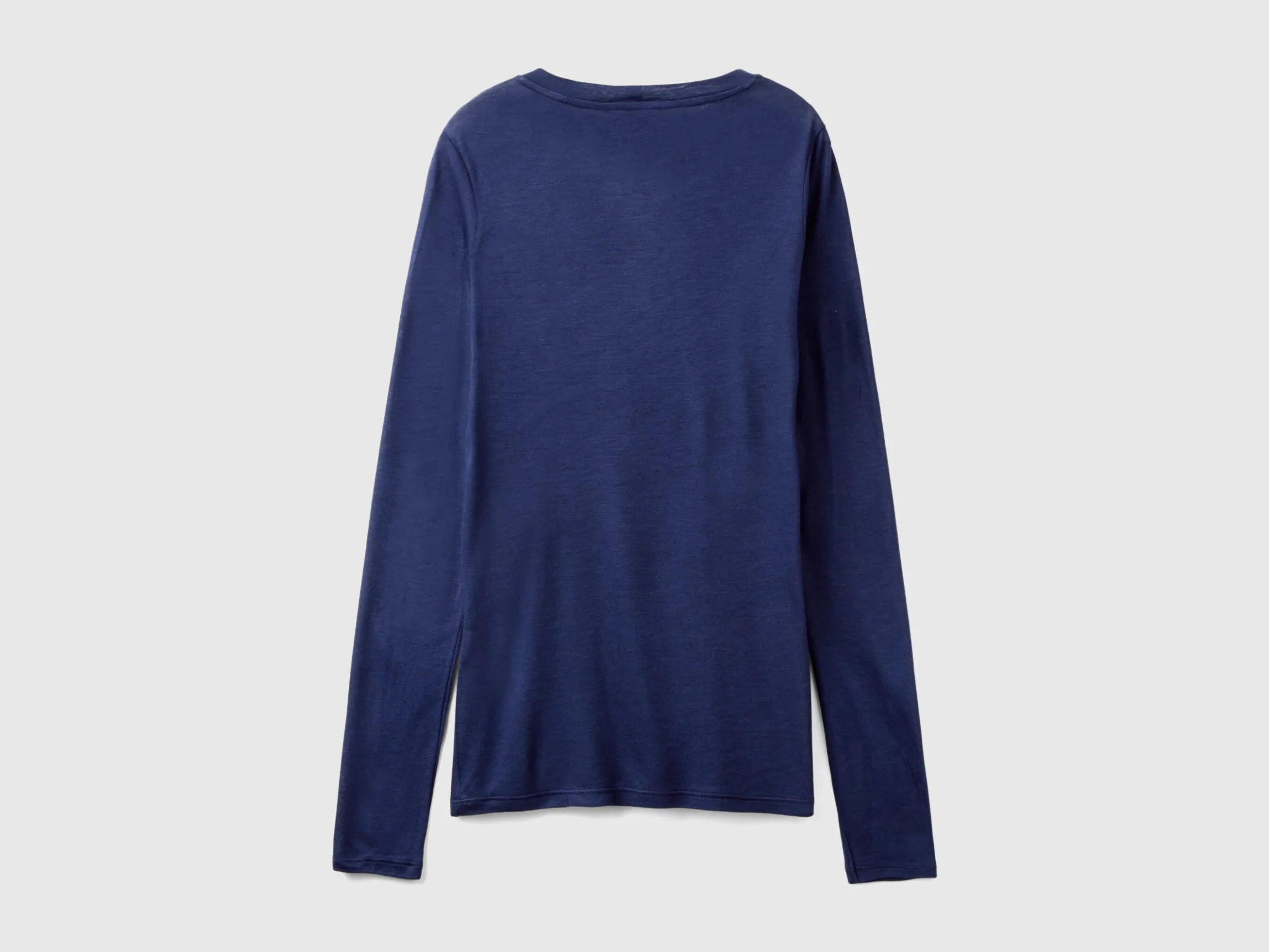 T-shirt in viscose and cashmere blend