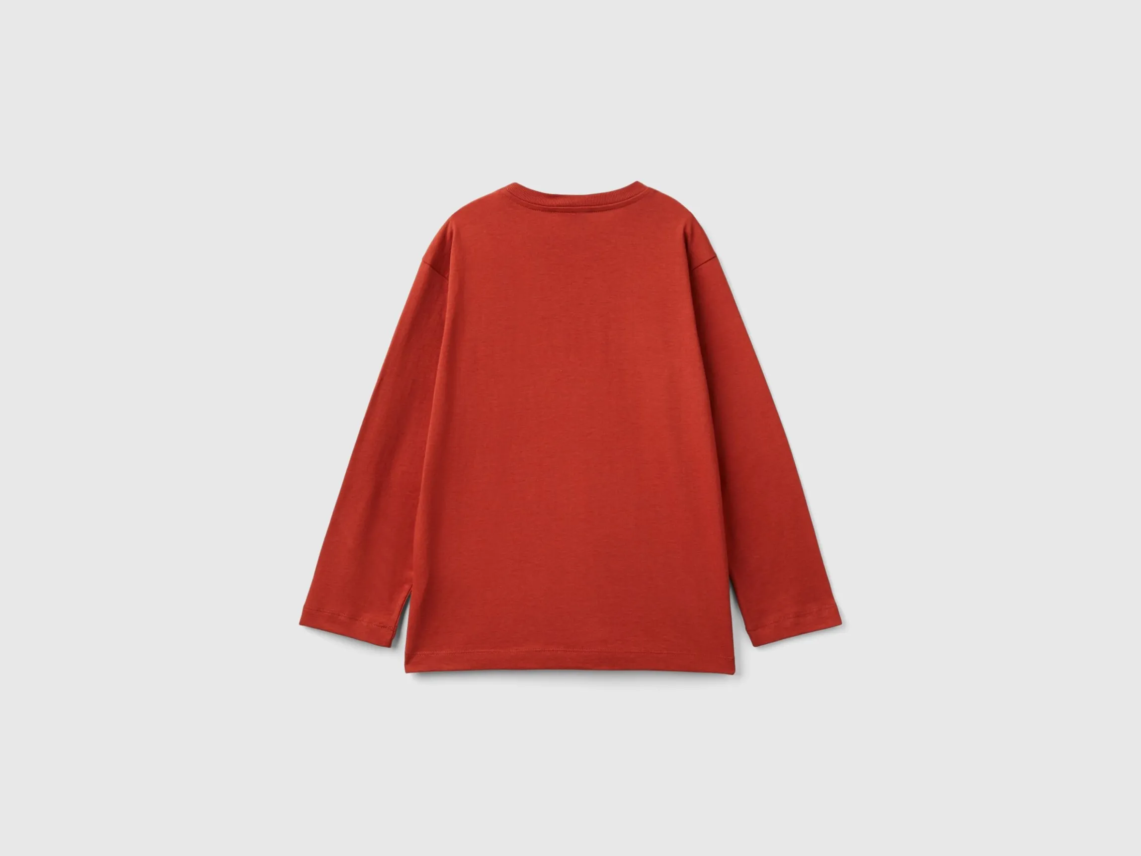 T-shirt in warm cotton with slogan print