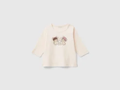 T-shirt in warm organic cotton