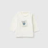 T-shirt with animal patch