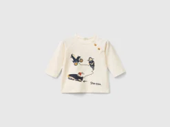 T-shirt with animal print
