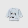 T-shirt with animal print