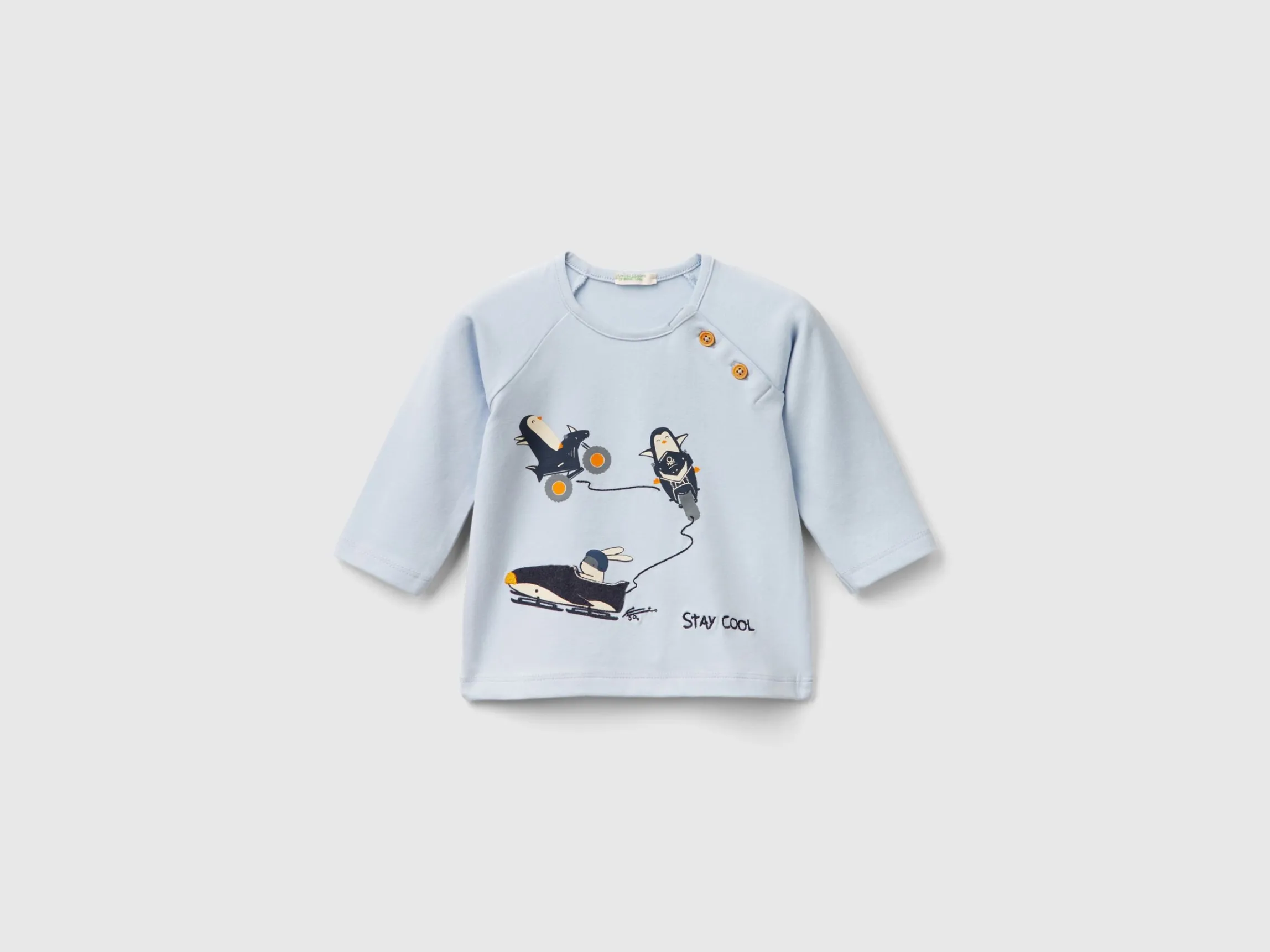 T-shirt with animal print