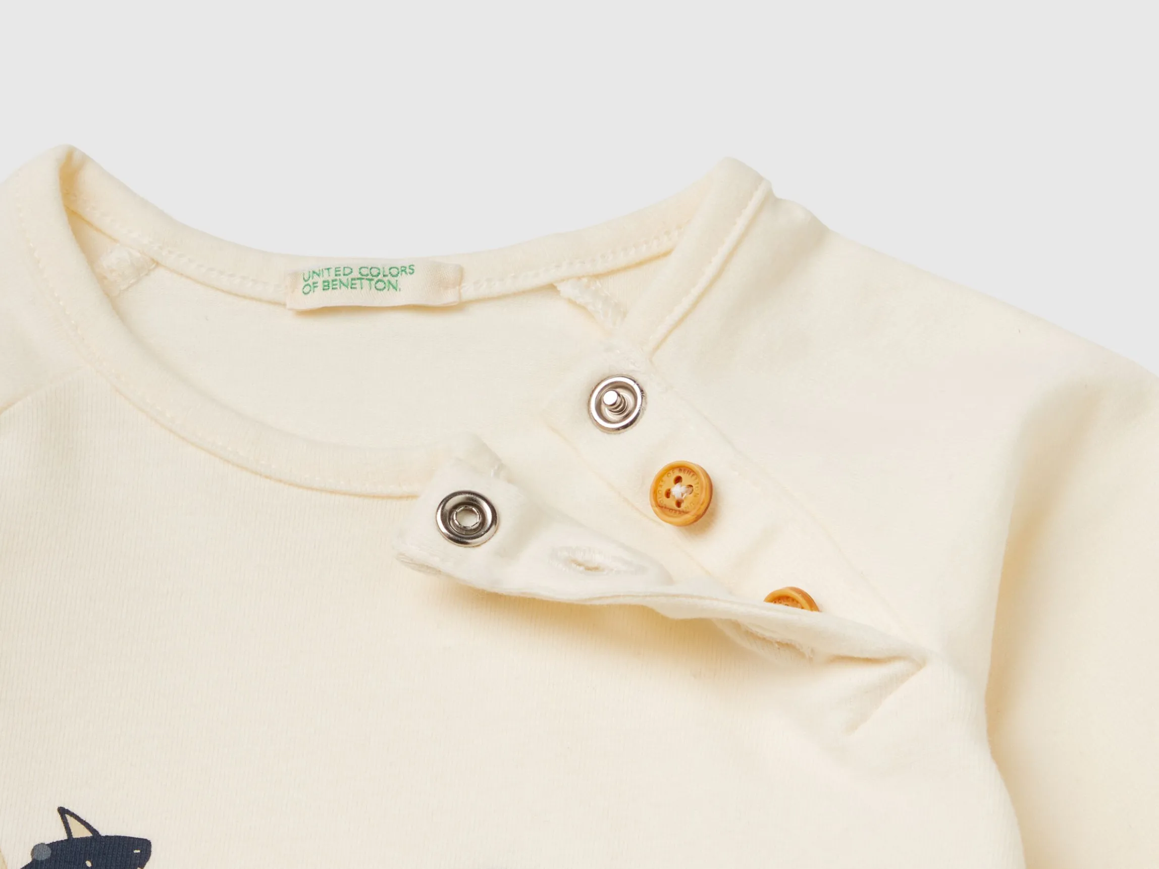 T-shirt with animal print