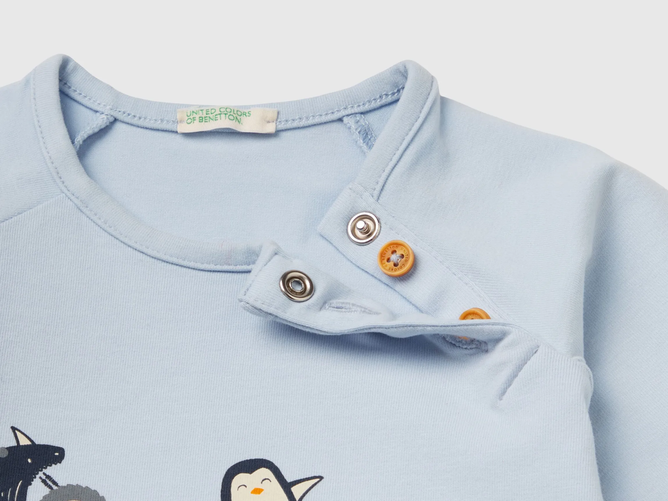 T-shirt with animal print