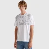 T-shirt with bandana print