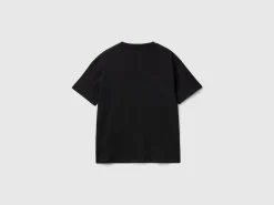 T-shirt with foil print