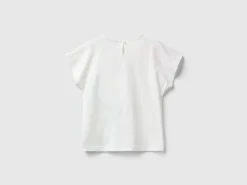 T-shirt with glitter print