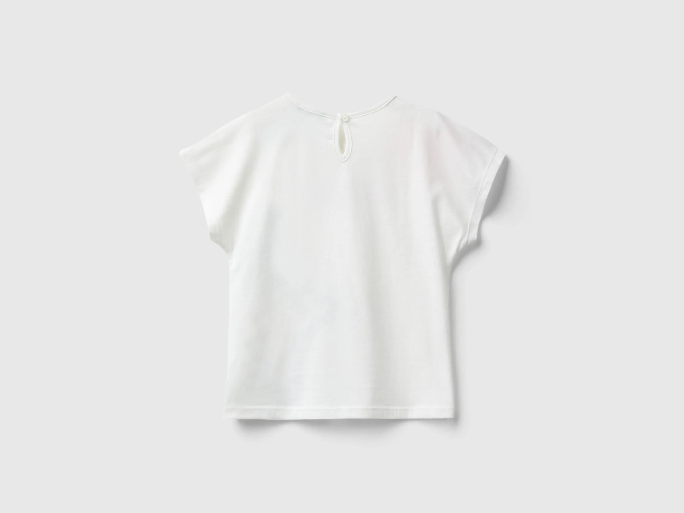 T-shirt with glitter print