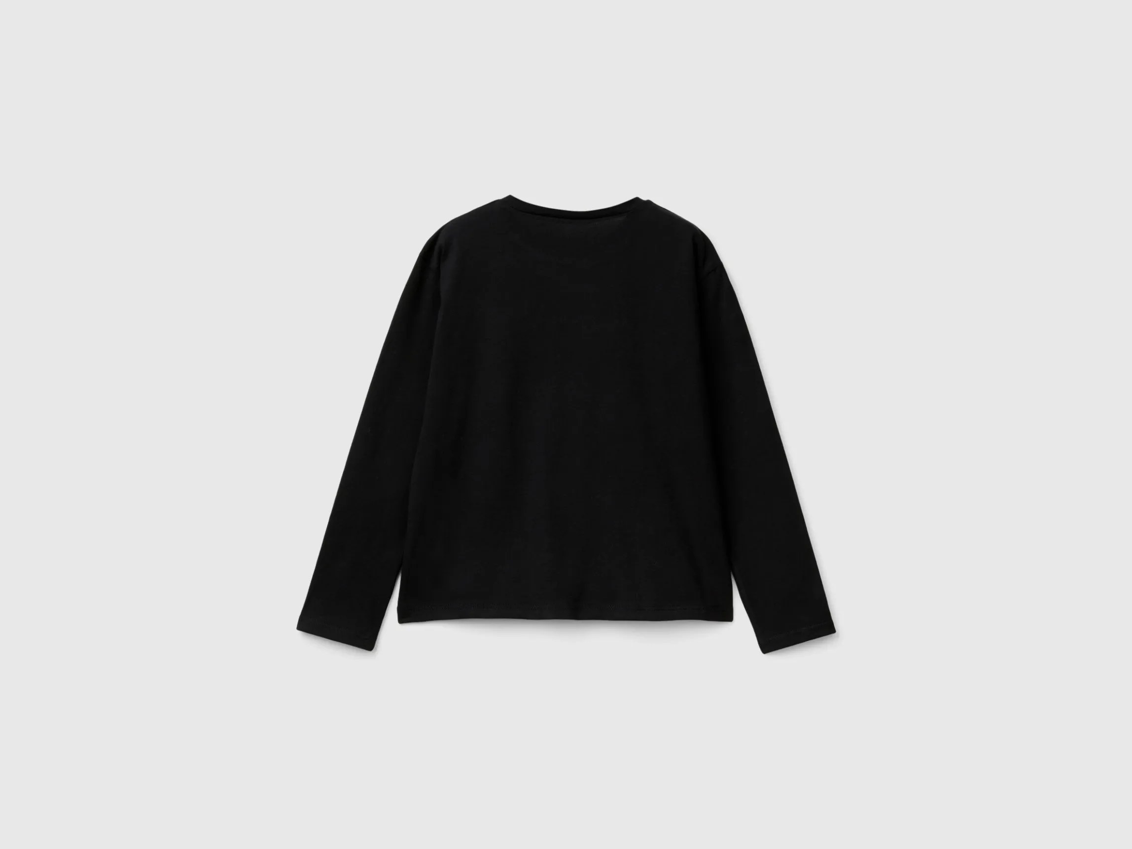 T-shirt with glittery print