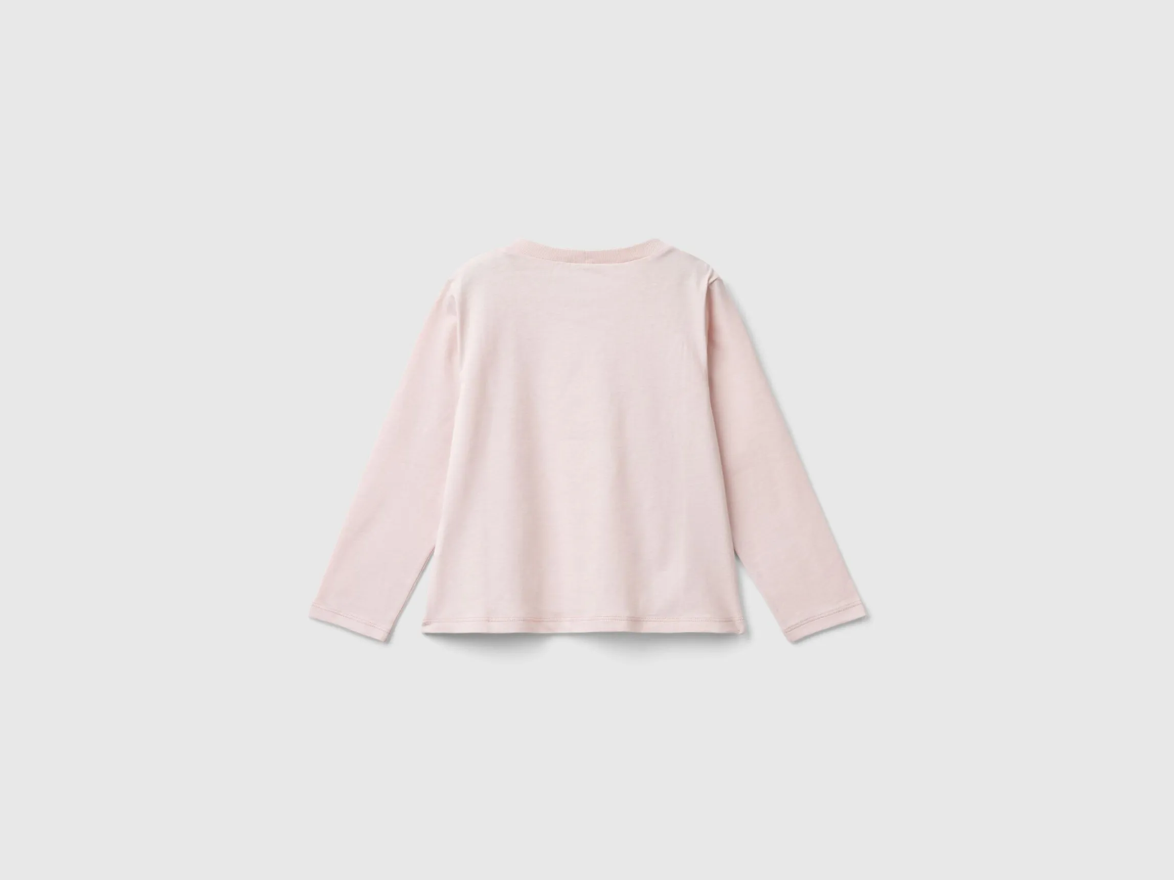 T-shirt with glittery print