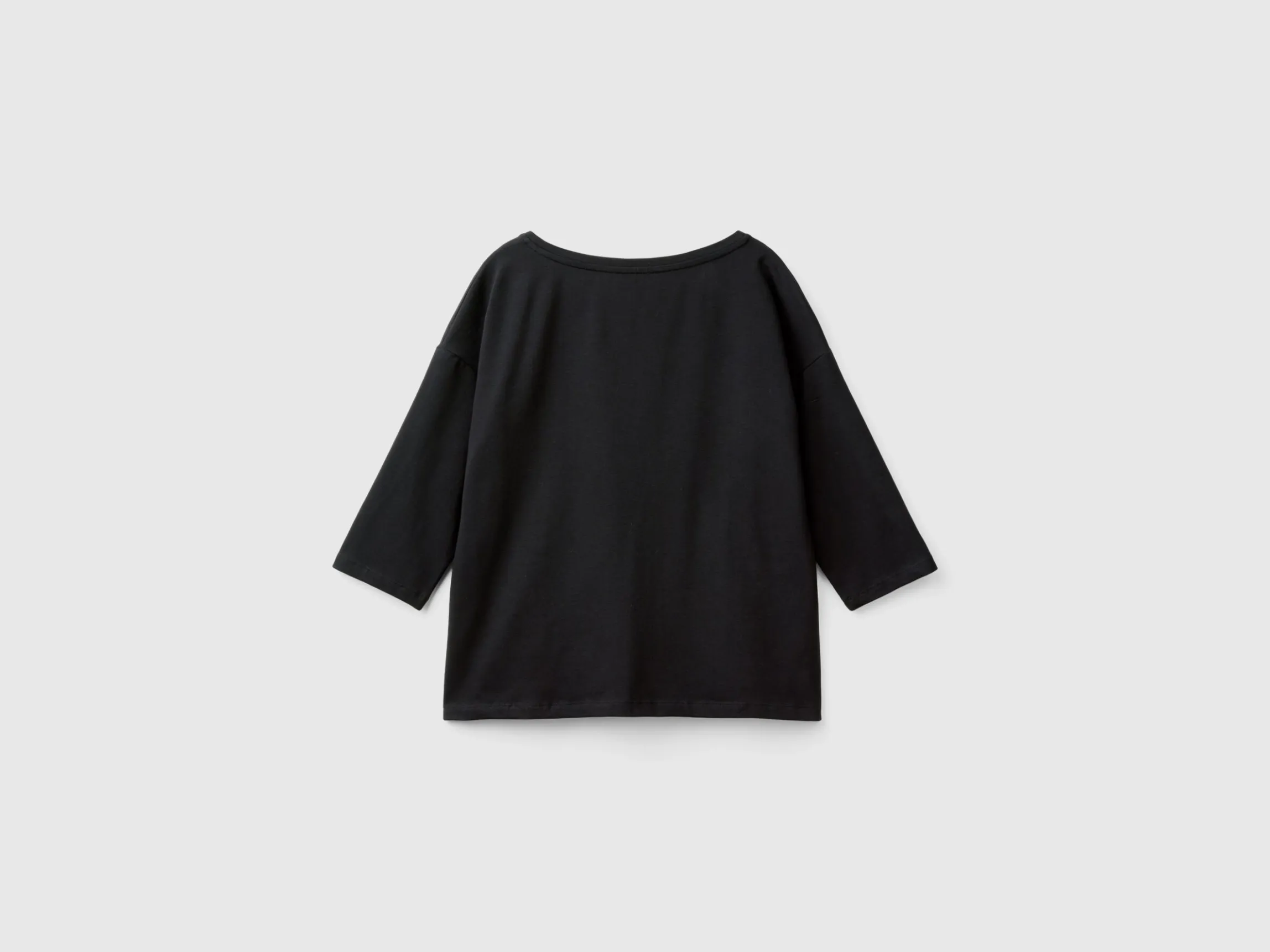 T-shirt with glossy print