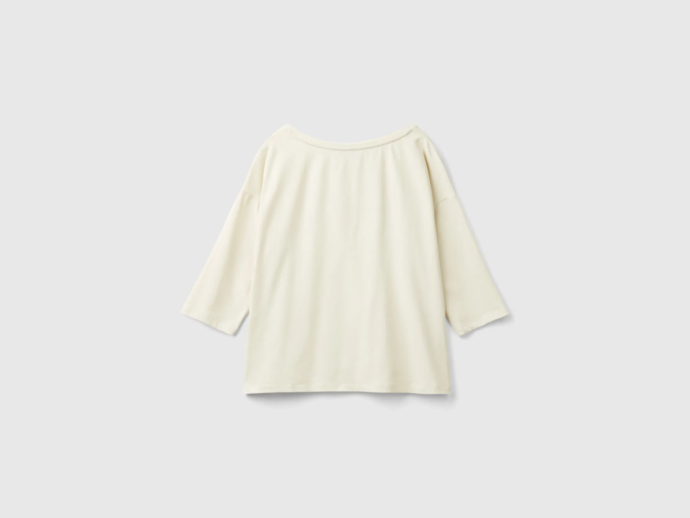 T-shirt with glossy print