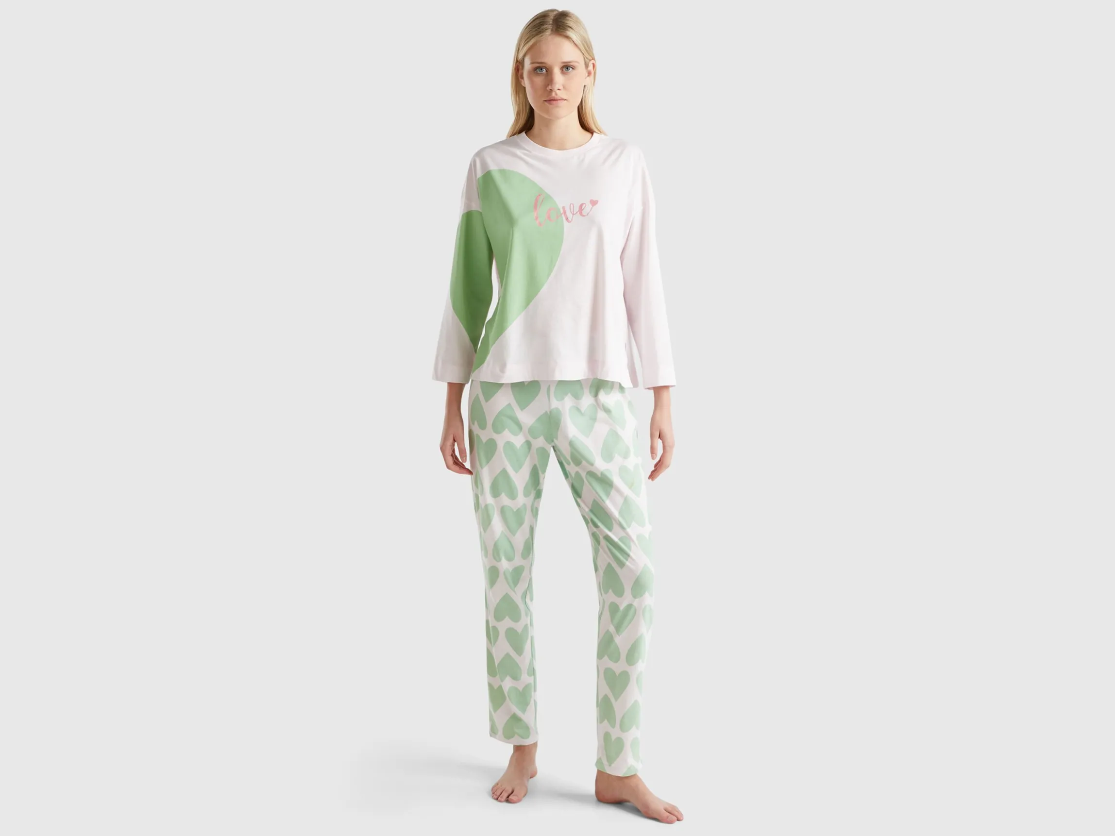 T-shirt with heart print