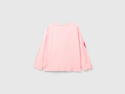 T-shirt with heart print
