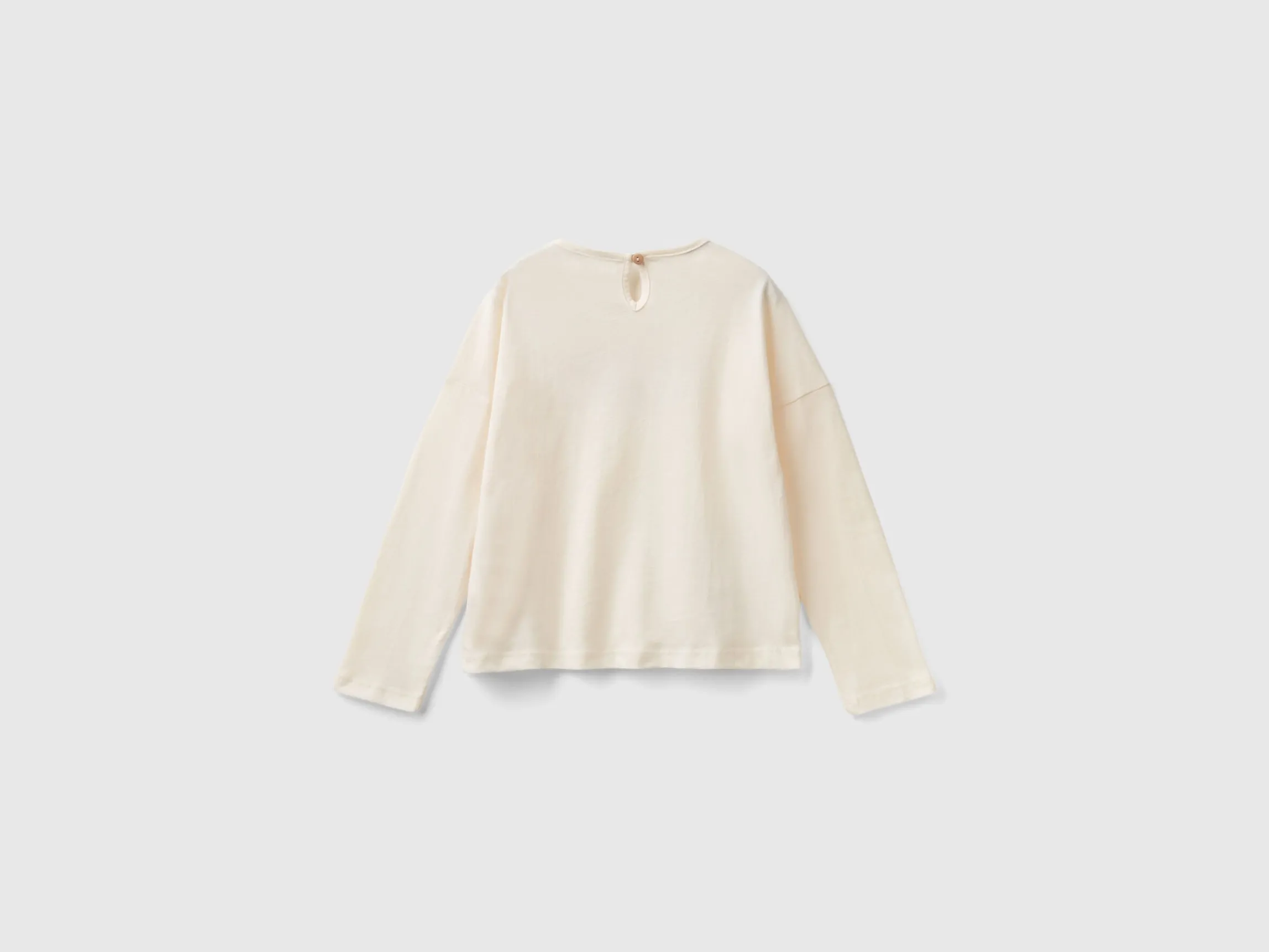 T-shirt with kitten print