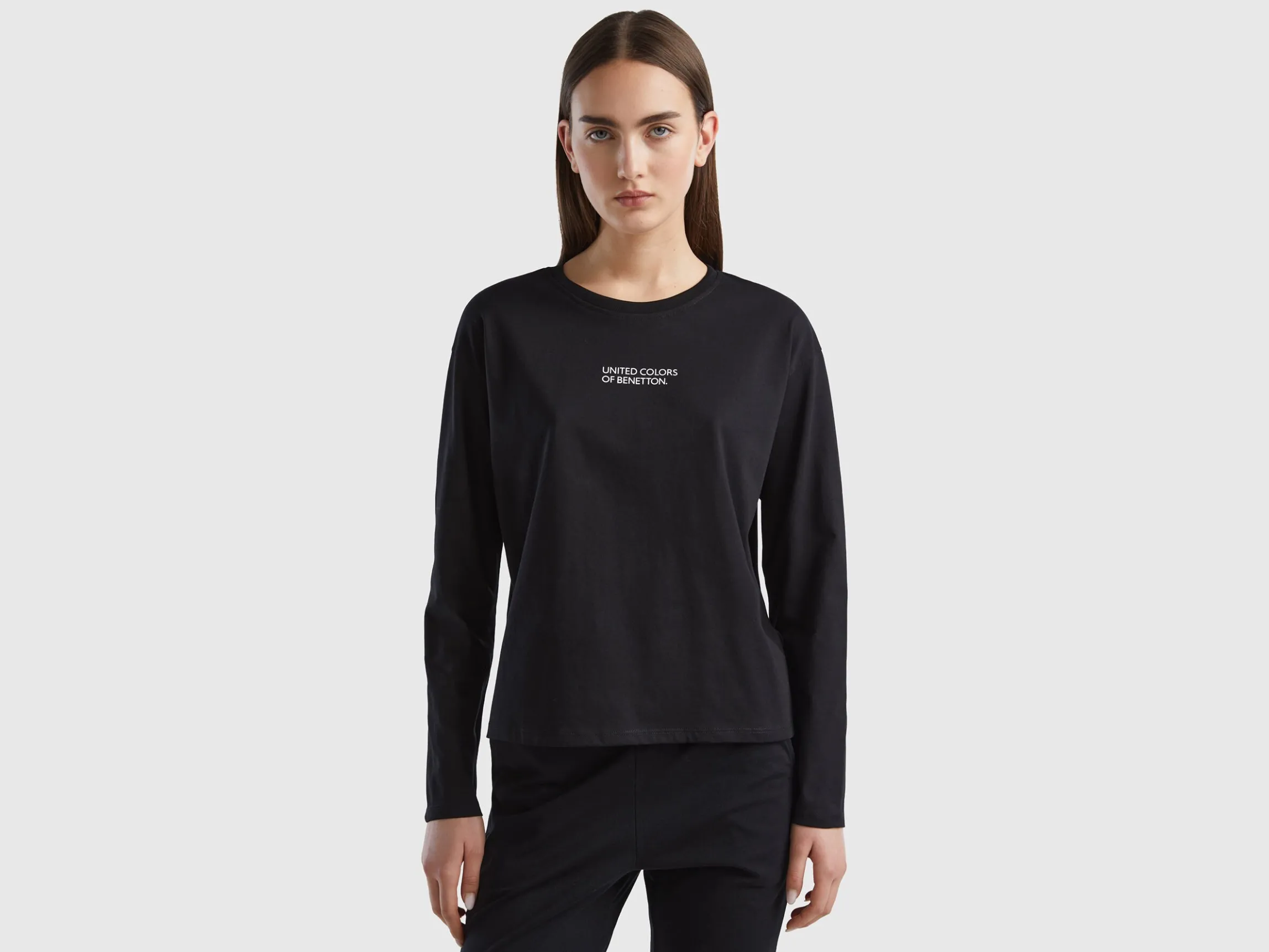 T-shirt with logo print