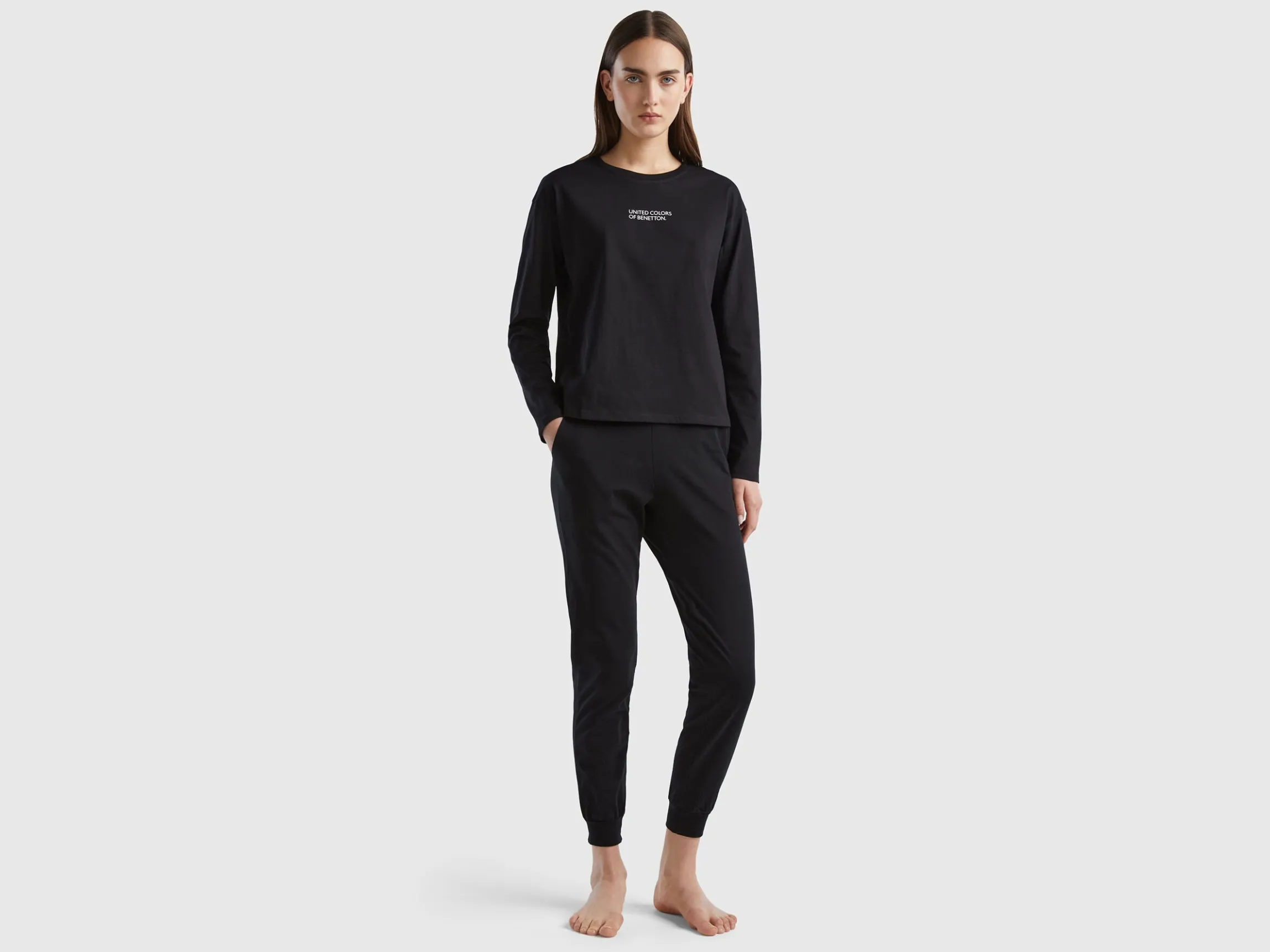 T-shirt with logo print