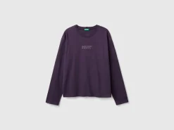 T-shirt with logo print