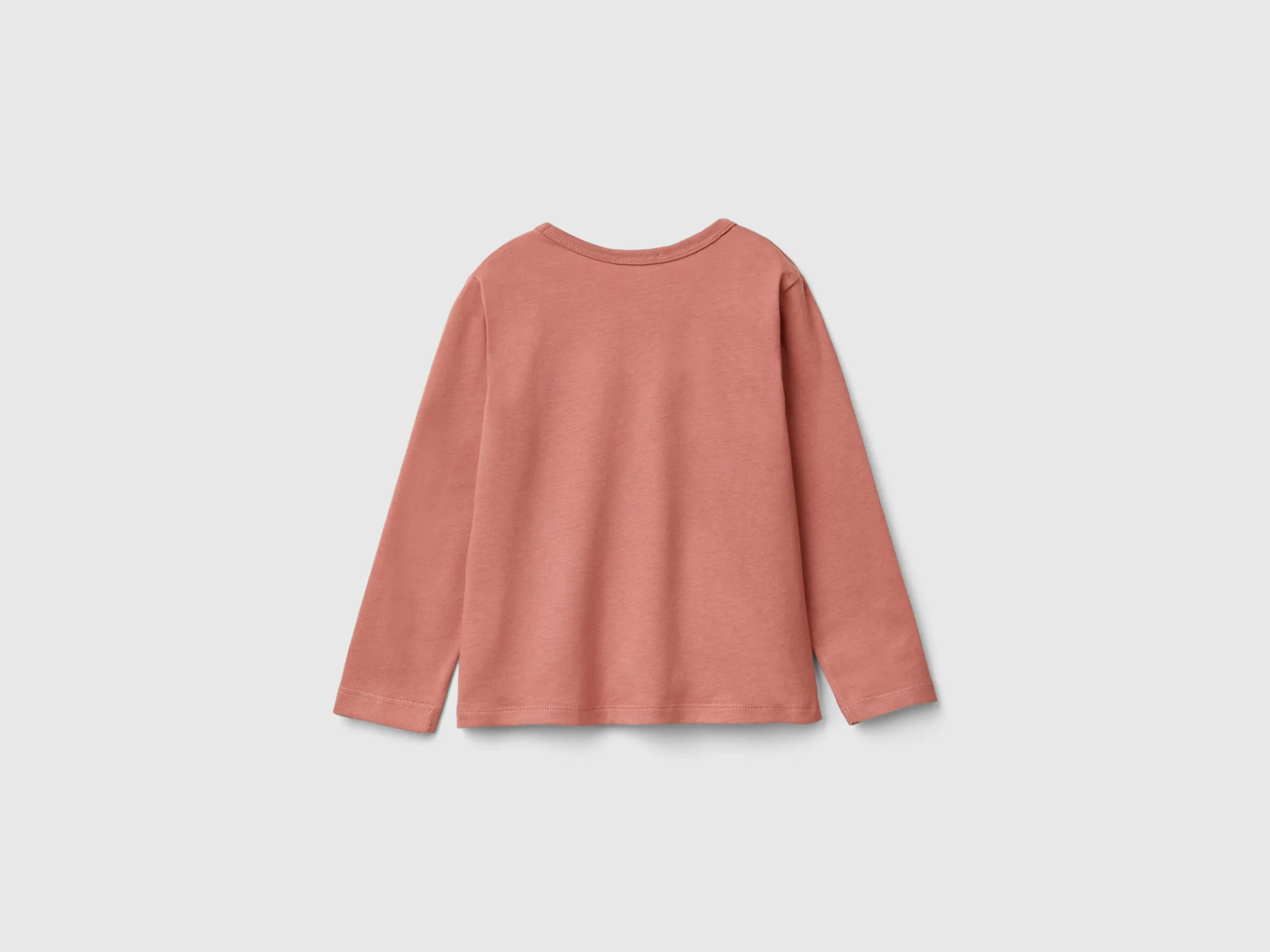 T-shirt with print and sequins