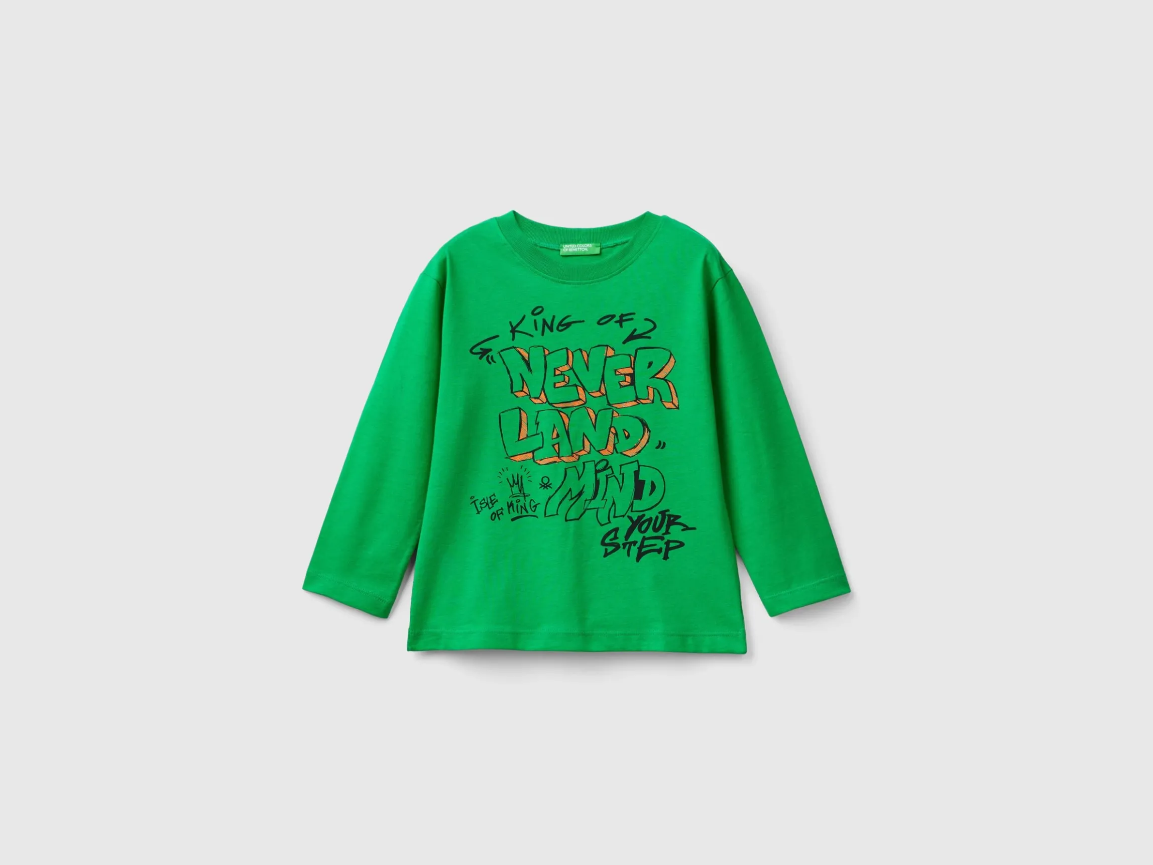 T-shirt with print in cotton