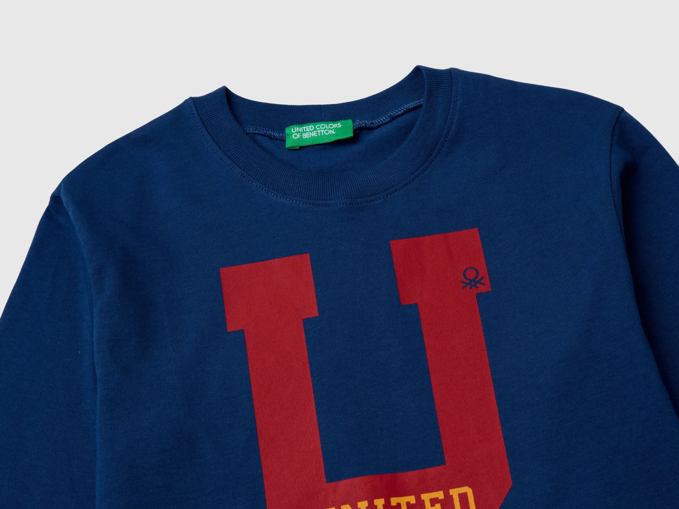 T-shirt with print in cotton