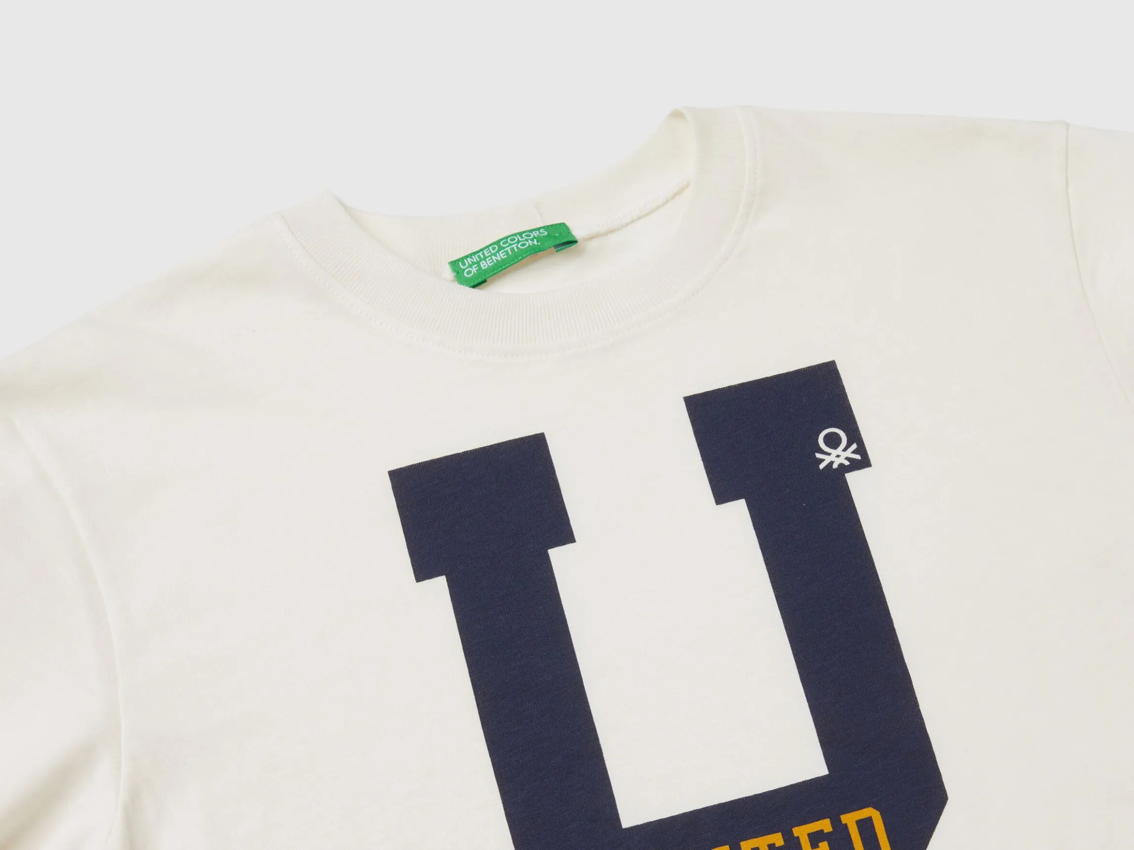 T-shirt with print in cotton