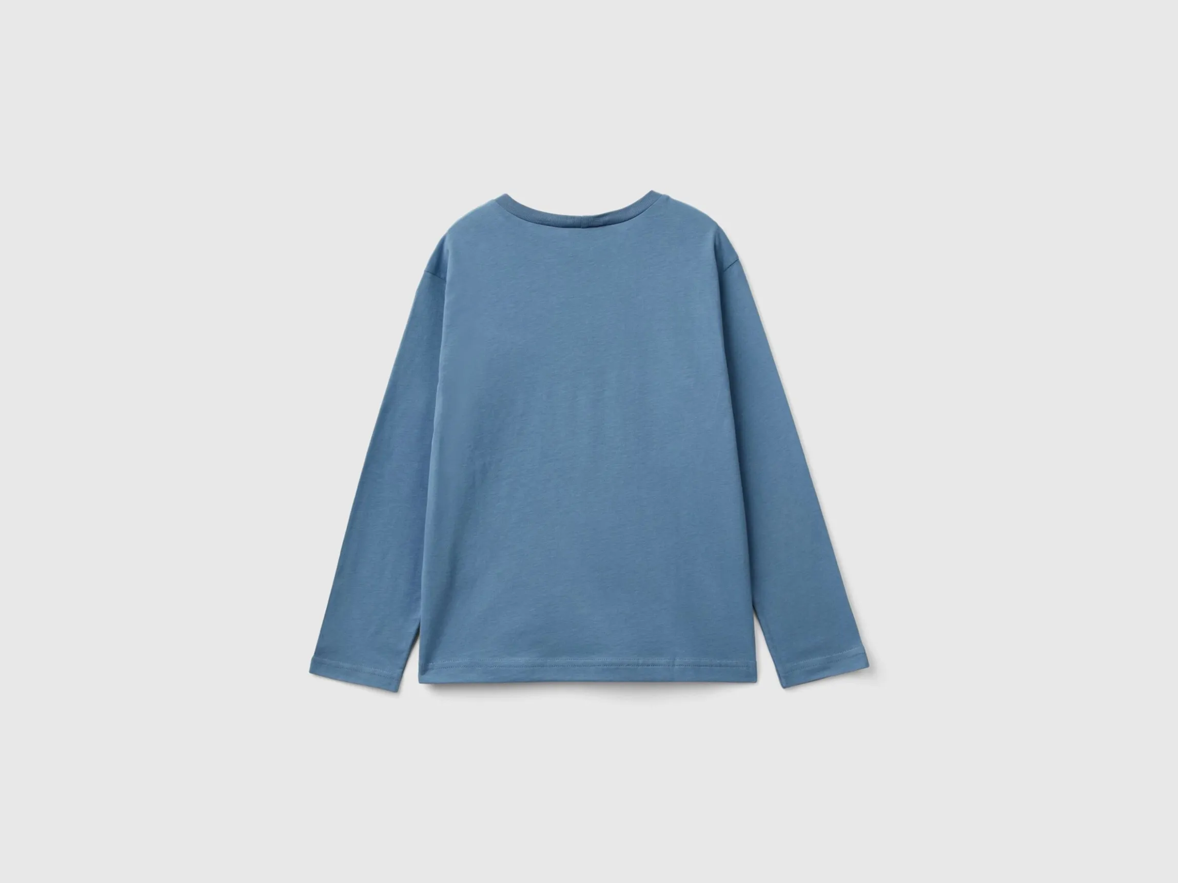 T-shirt with print in warm organic cotton
