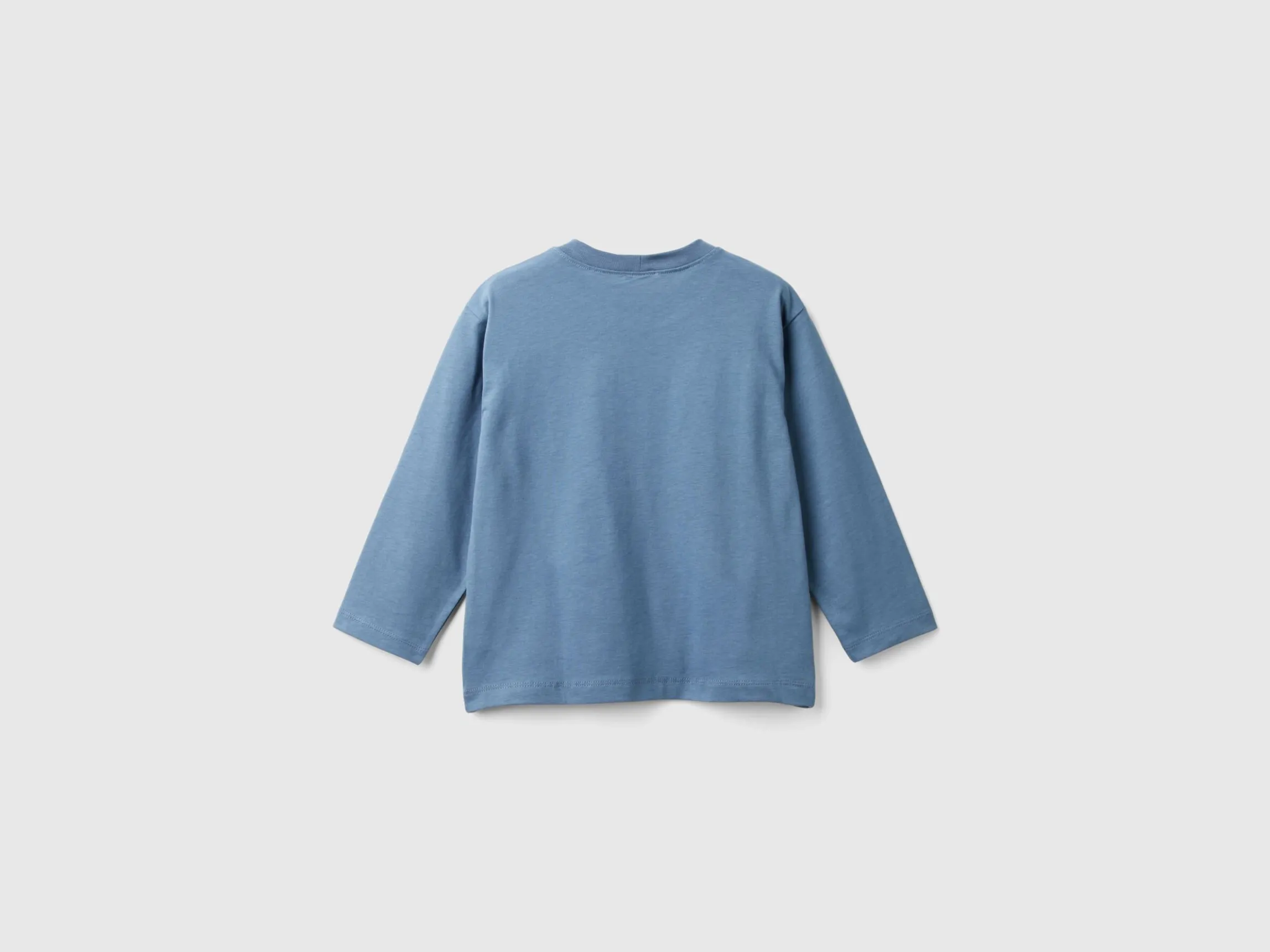 T-shirt with print in warm organic cotton