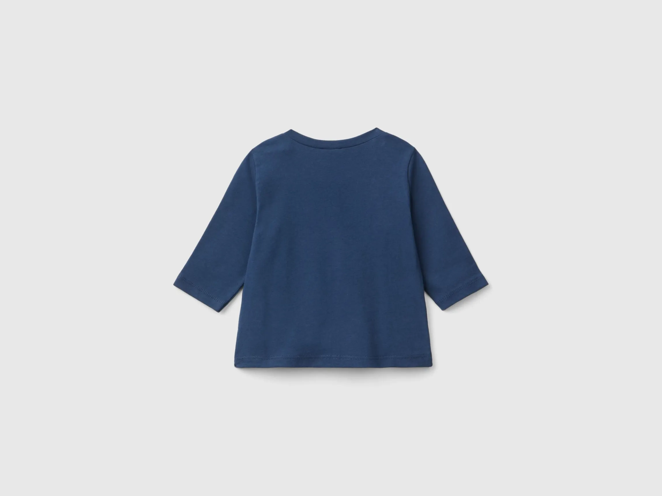 T-shirt with print in warm organic cotton