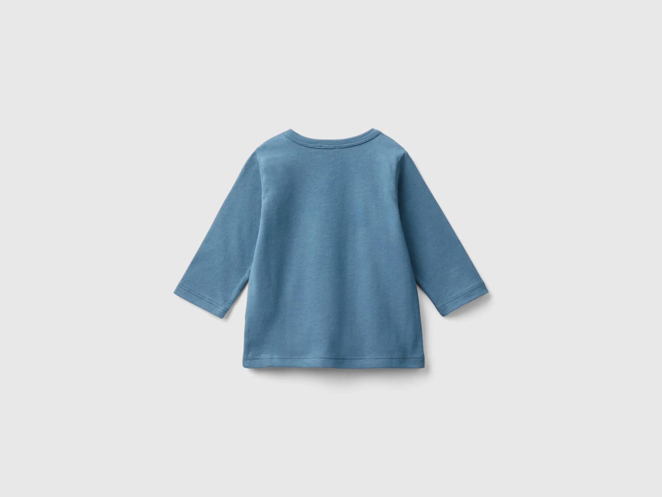 T-shirt with print in warm organic cotton
