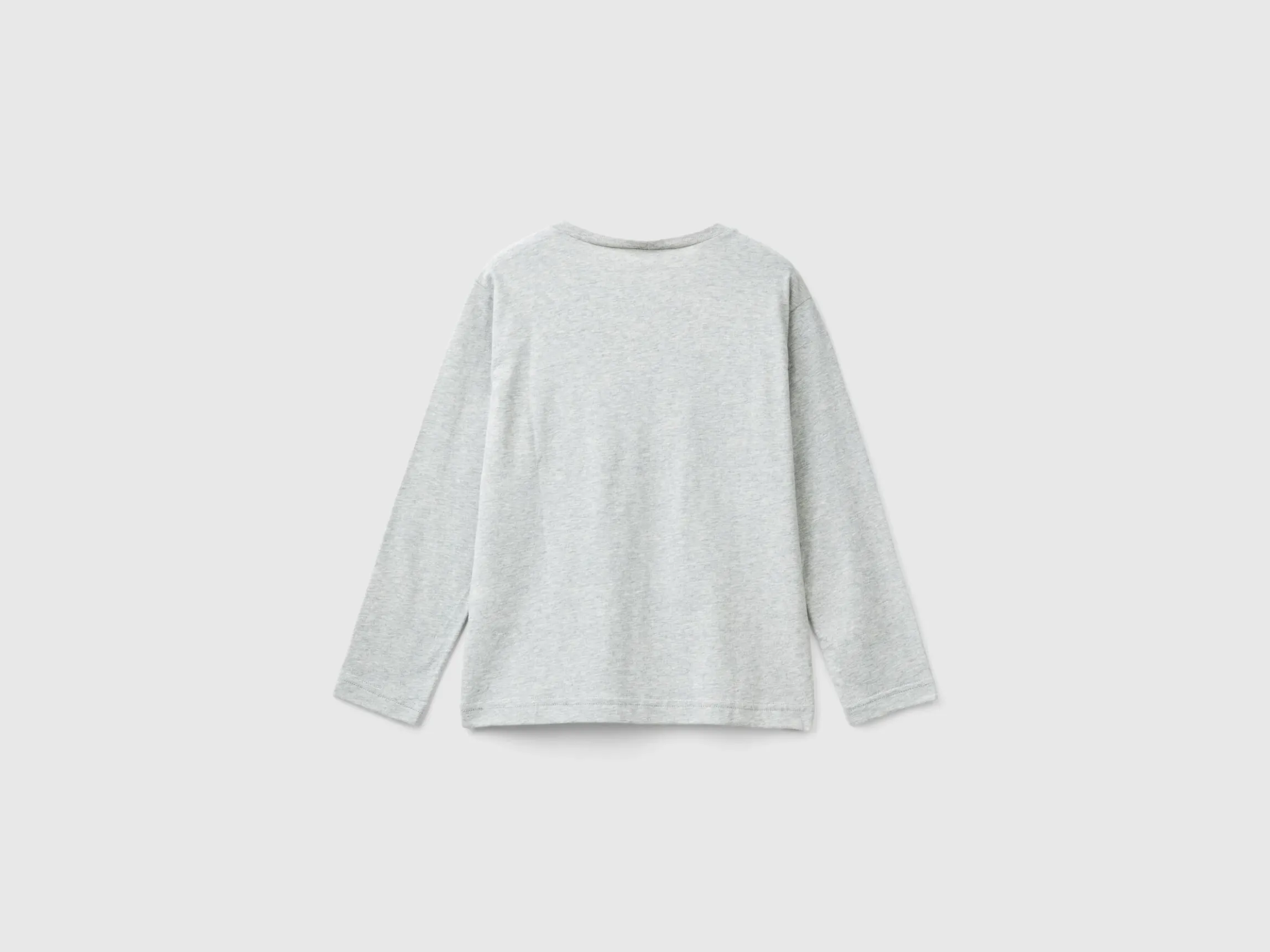 T-shirt with print in warm organic cotton