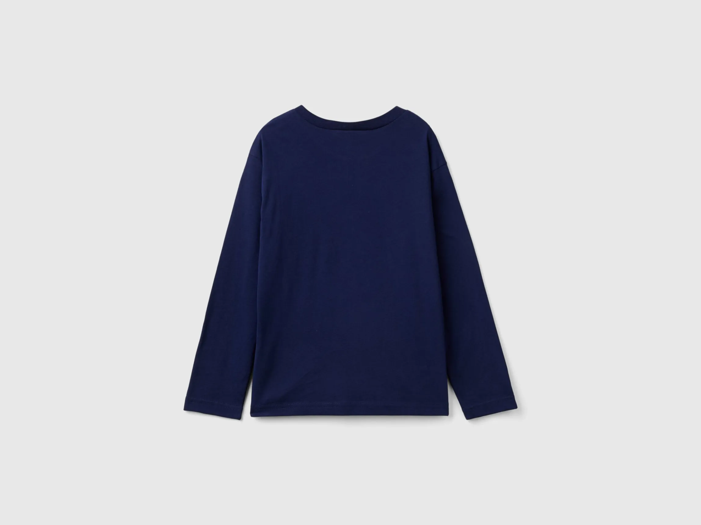 T-shirt with print in warm organic cotton