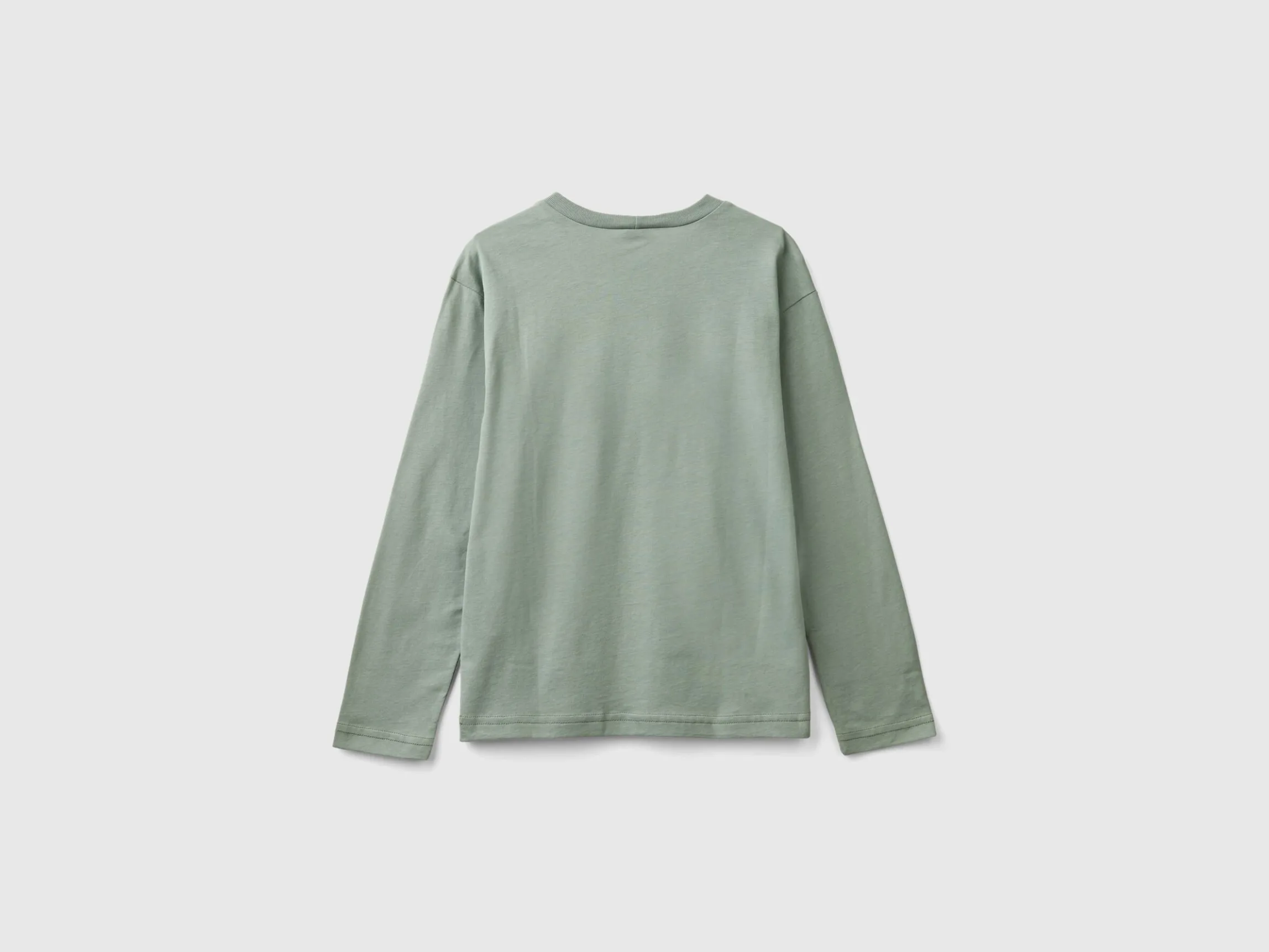 T-shirt with print in warm organic cotton