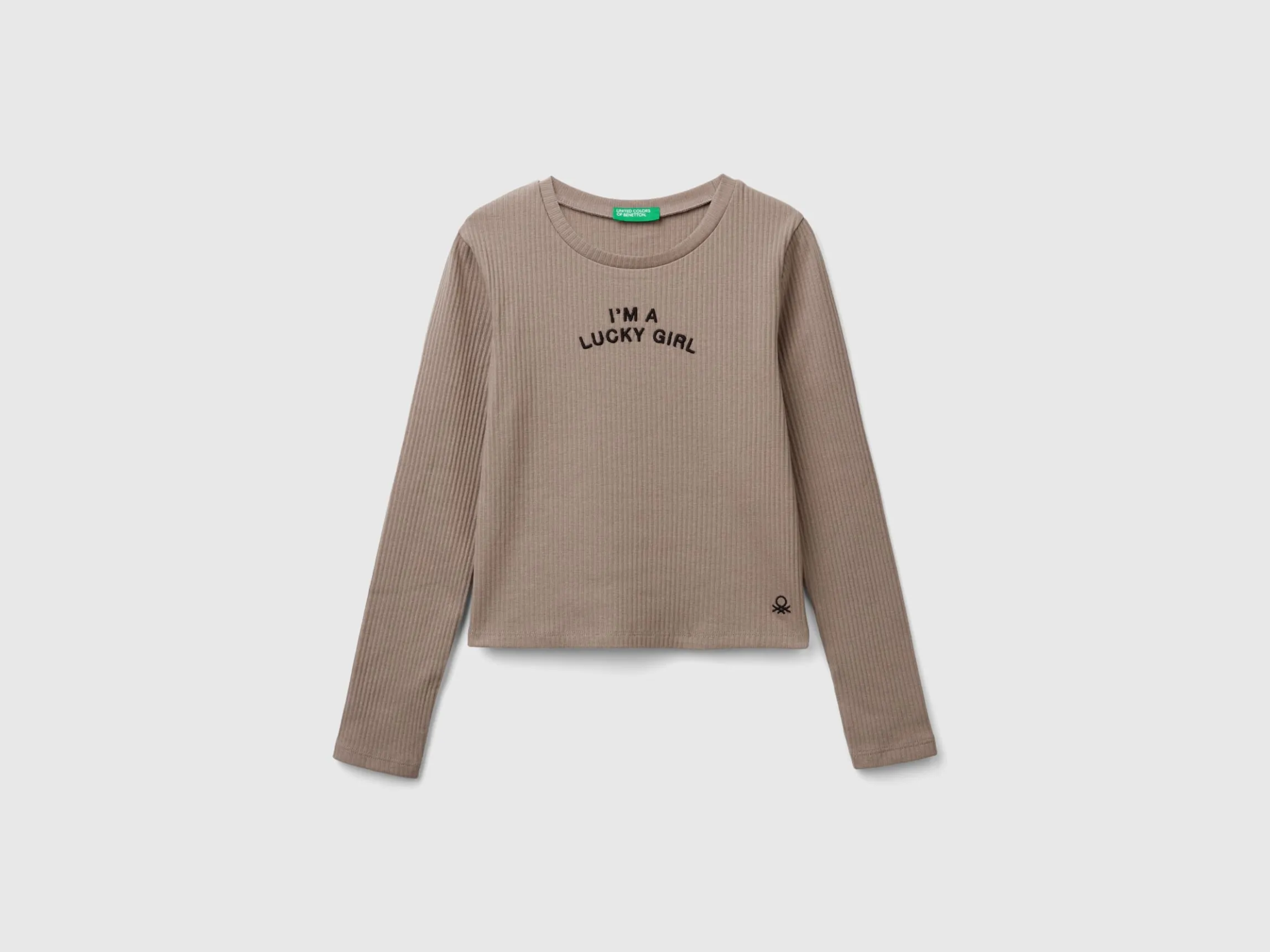 T-shirt with print on the back