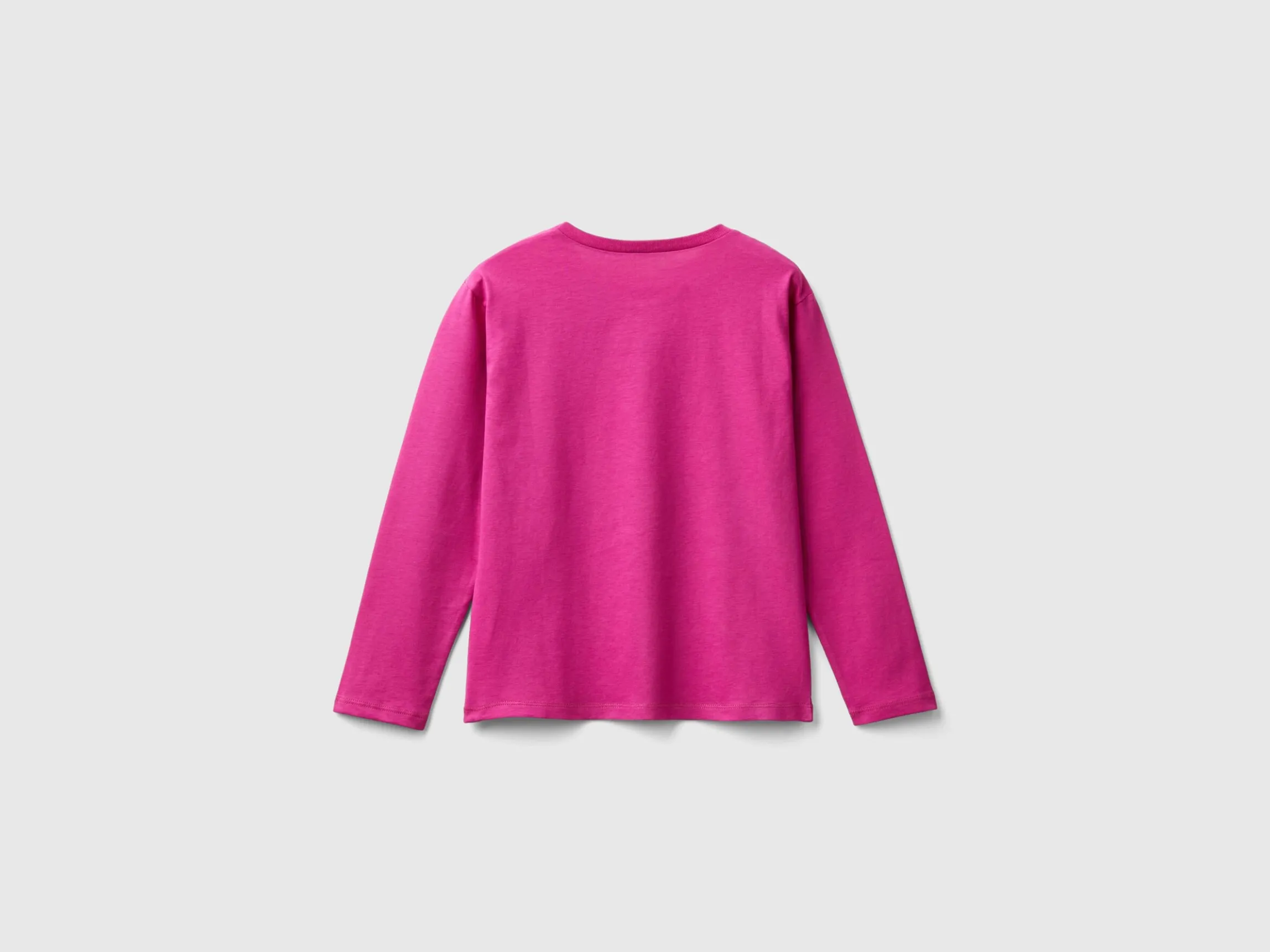 T-shirt with rhinestone logo