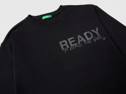 T-shirt with thick print
