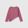 T-shirt with uneven bottom