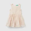 Tulle dress with sequins