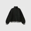Turtle neck sweater in wool blend